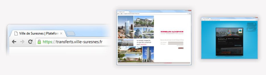 Adresse URL personnalisée